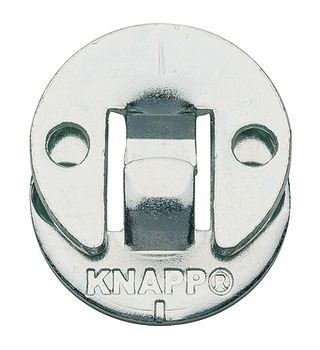 Knapp hook-in connector, steel, zero clearance Knapp hook-in connector, steel, zero clearance