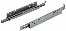 Concealed runner TAF25, single extension, load-bearing capacity up to 25 kg, steel, installation with pins