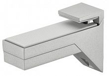 Bracket for wooden and glass shelves
