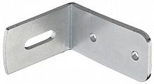 Screw-on bracket, steel, zinc plated