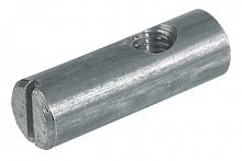Joint connector, steel, M6 thread, eccentric