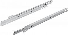 Roller runners, single extension, load-bearing capacity up to 35 kg, steel, for surface mounting