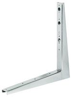 Bracket, Hebgo, for benches, load-bearing capacity 500 kg per pair, rigid, steel