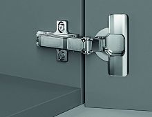 Петля HAFELE Metalla 510 120 гр. для накладной двери, схема 48/6 мм