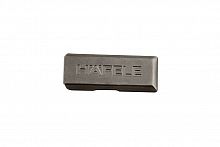 Заглушка с логотипом  HAFELE для полунакладной петли (правая), черный никель  M540